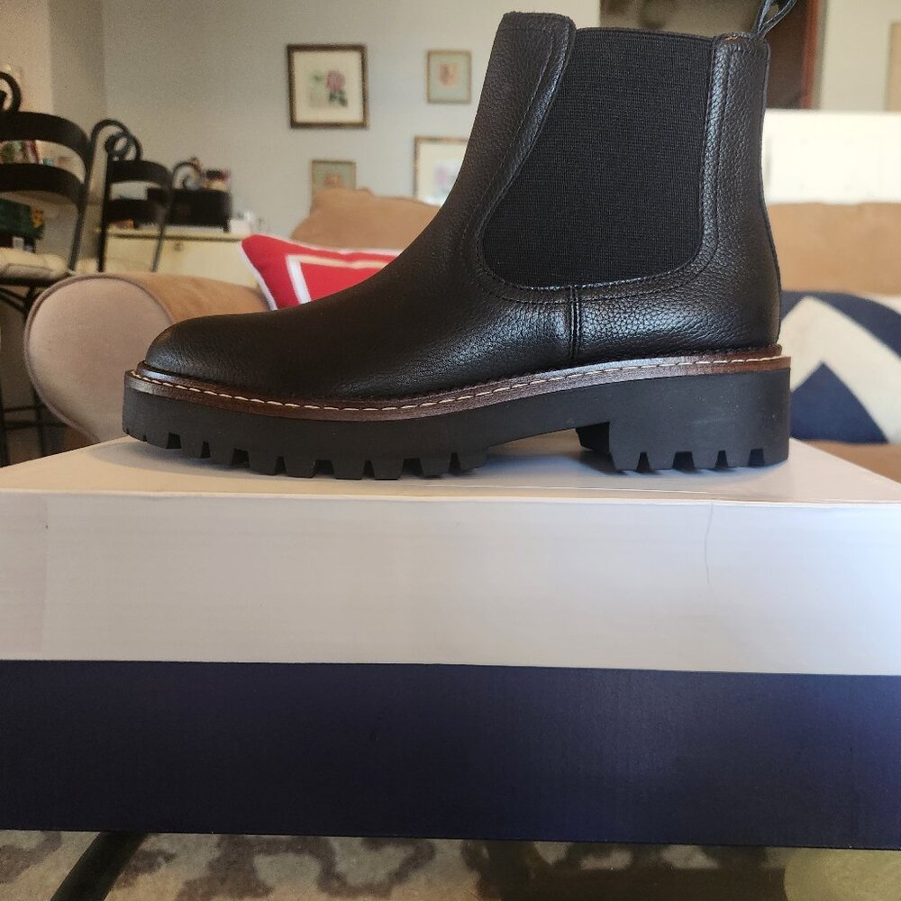 Miller Water Resistant Lug Chelsea Boot